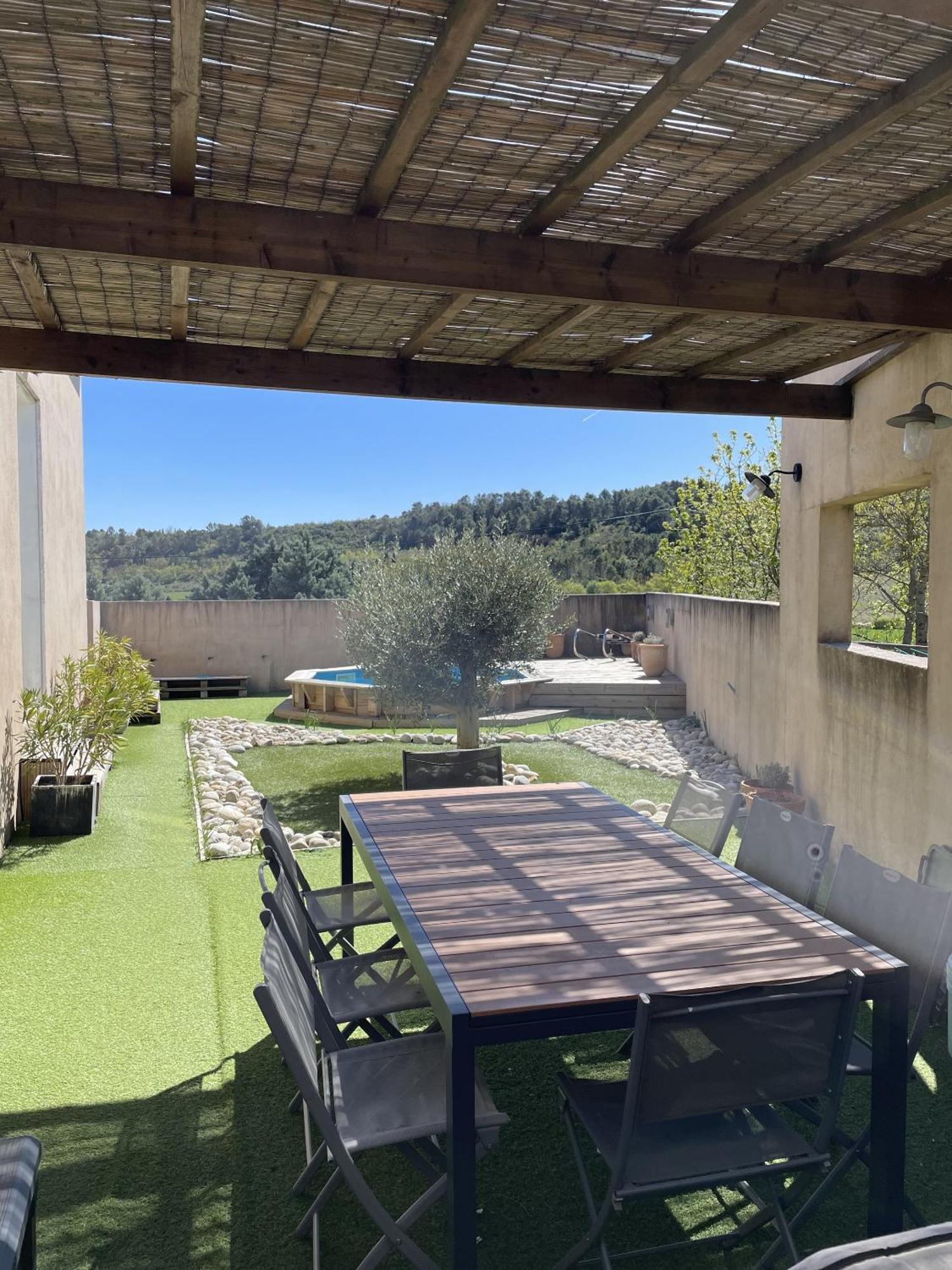 Le Gite De La Bade Villegailhenc Exterior foto